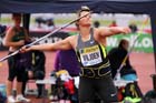 Sunette Viljoen in the javelin, 2012 Samsung Diamond League, Crystal Palace, London.